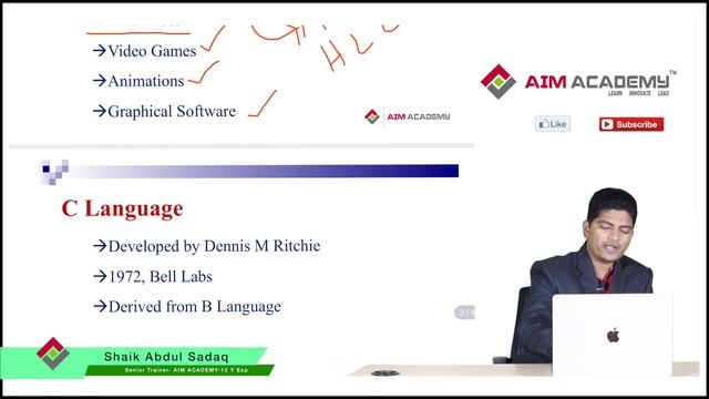 C Language : Introduction -Part 1
