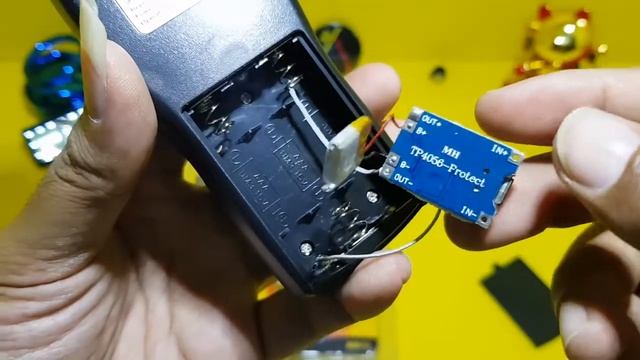 Cara Merubah/Modifikasi Baterai Digital LUX Meter dan Suhu Ruangan AS803 Dapat Di Isi Ulang