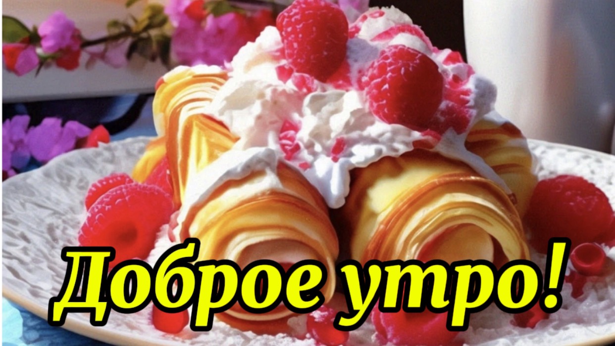С Добрым утром, удачи во всём