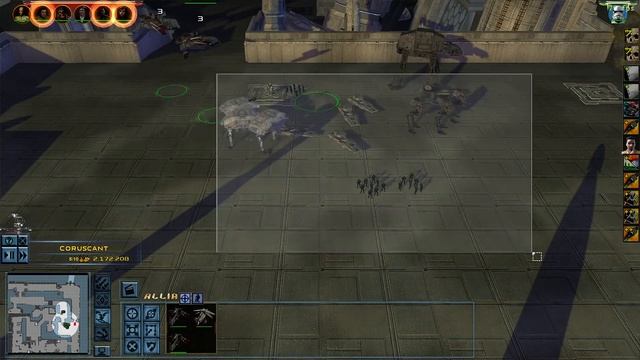 Star Wars Empire at War – FOC Alliance – Imperial Coruscant mission Dark Empire смотреть онлайн