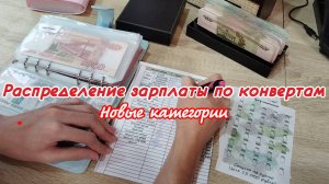 🙌Распределение зарплаты по конвертам 🤩Ноябрь 💸Новые цели