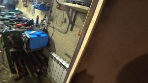 Батарея на выхлоп автономки. Утепление гаража, часть 2.