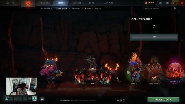 DOTA 2 - OPENING 30 BATTLE PASS 2022 TREASURE'S смотреть онлайн