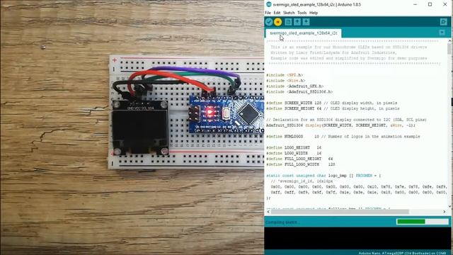 Connecting An OLED Display 0.96