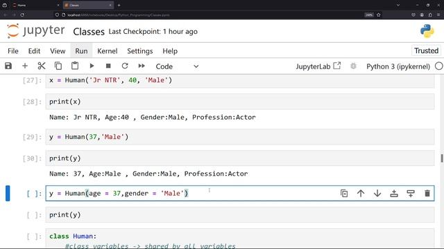Classes in python (part 2)