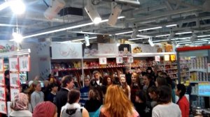 Флешмоб святки Гипермаркет Магнит Миллерово 16.01.2016