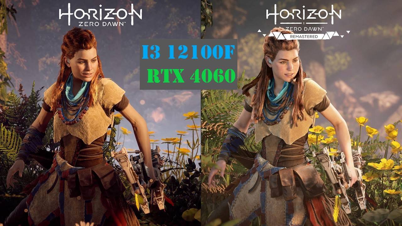 Horizon zero down Remastered 2024 PC [ i3 12100f / RTX 4060 ] 1440p