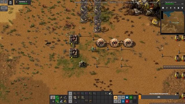 Factorio Krastorio 2023 + Rampant ПроХожДение  # 1