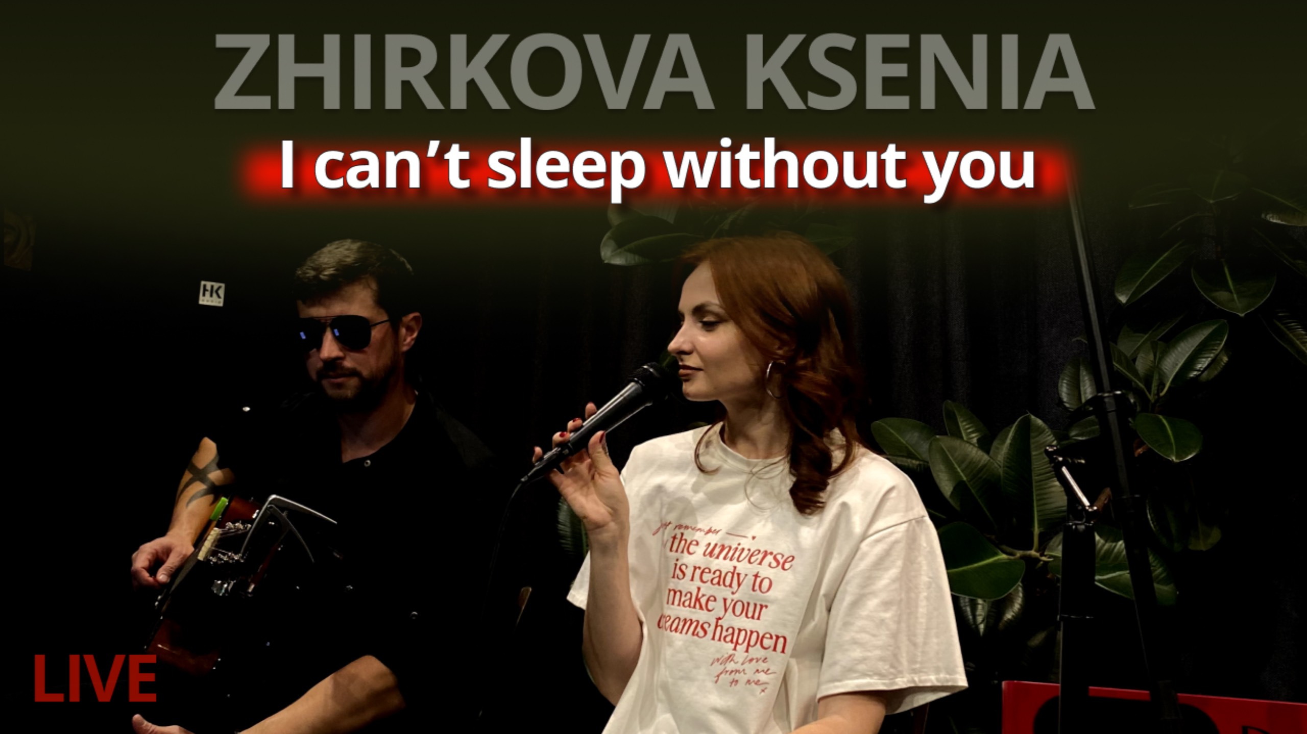 ZHIRKOVA KSENIA - I CAN’T SLEEP WITHOUT YOU | Живой звук | Акустический квартирник в Питере