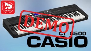 Синтезатор CASIO CT-S500 - демонстрация звучания