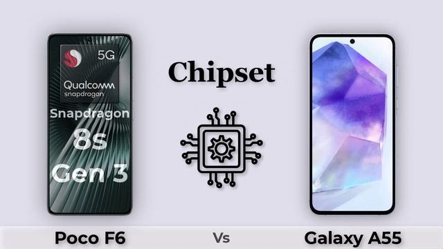 Сравнение характеристик телефонов Poco F6 против Samsung Galaxy A55