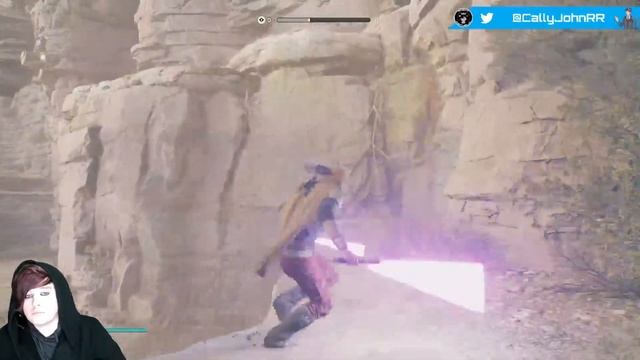 Crashed and stranded... This is where the fun begins! Jedi Survivor Xbox Series S Stream.
