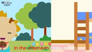 What Do You Do In The Morning - Morning and Afternoon - Wormhole English - Songs For Kids
