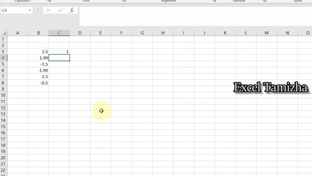 How to use int formula in excel in Tamil | Excel in Tamil | Excel Tamizha | Formula | Easy Method