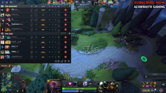 NEW Hyper Carry +350 Attack Speed 10K MMR Dark Willow 2 Sec CD Downtime Shadow Realm Dota 2 смотреть онлайн