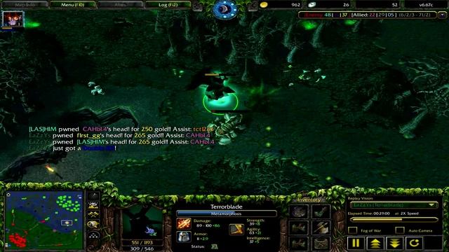 [DoTa] TerrorBlade with Battle Fury (Must watch xD) *HD* смотреть онлайн