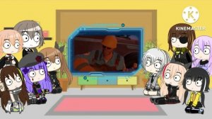 gacha girl's frontline reacto Meet The Blu Engineer tf2
