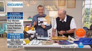 Tear Mender Instant Repair   Vinyl Mender Clear Patches