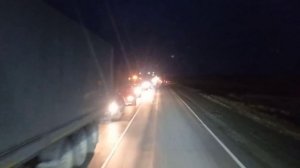 Дальнобой по России Трасса Курган Челябинск ДТПТрасса М5 Урал Снегубегаем от Снегопада #зима2023