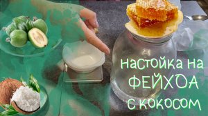 Крепкая настойка на ФЕЙХОА