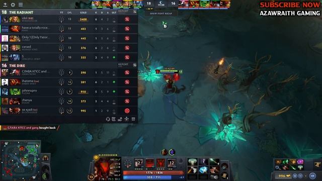 100% Overpower Disperser Unlimited Lightning Attack Mana Burn Max Speed Carry Bloodseeker Dota 2 смотреть онлайн