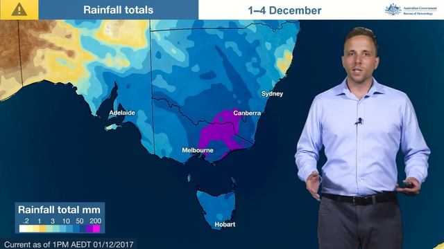 ⚠Weather Update: Heavy rain and flooding in southeastern Australia, 1 December 2017 смотреть онлайн