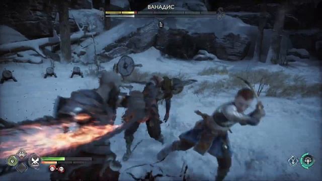 God of War Рагнарёк/встреча с фрейя смотреть онлайн