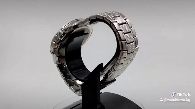 Часы мужские Caravelle New York by Bulova. Нержавеющая сталь, чёрный циферблат. Диаметр 44мм. 147$