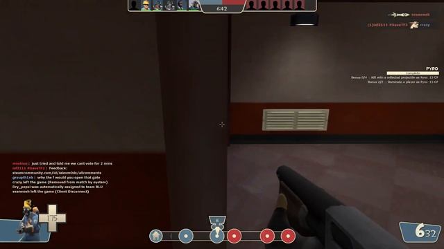 Shotgun Pyro Meets Aimbot Sniper смотреть онлайн