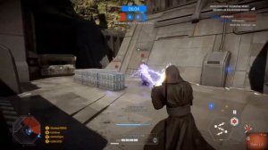 Видео STAR WARS Battlefront II. Учимся играть на Императоре!