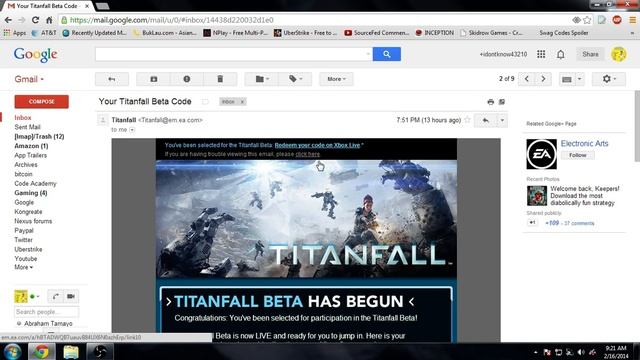 Titanfall Xbox One Giveaway смотреть онлайн