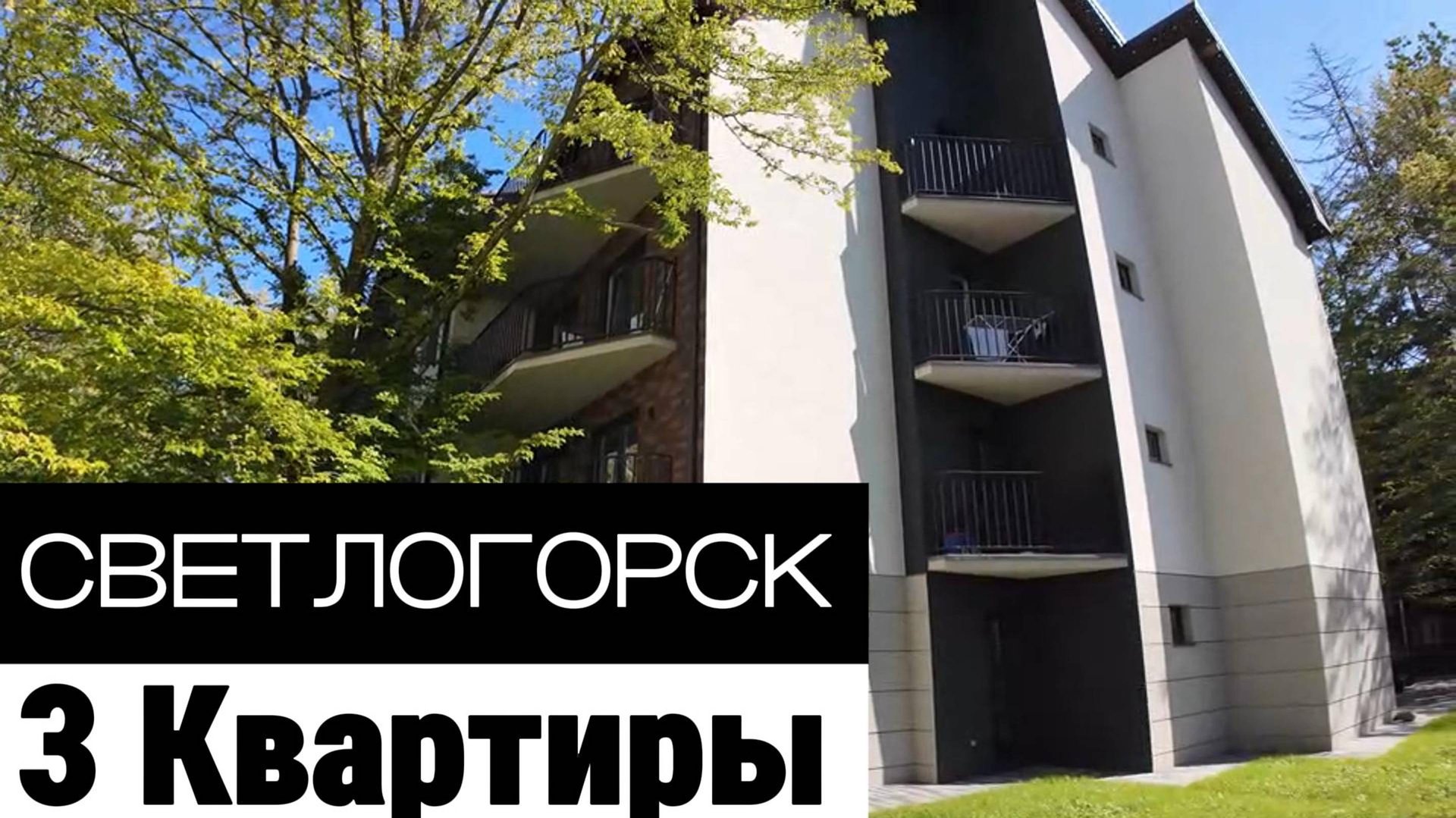 В продаже три квартиры в Светлогорске (Отрадное) смотреть онлайн