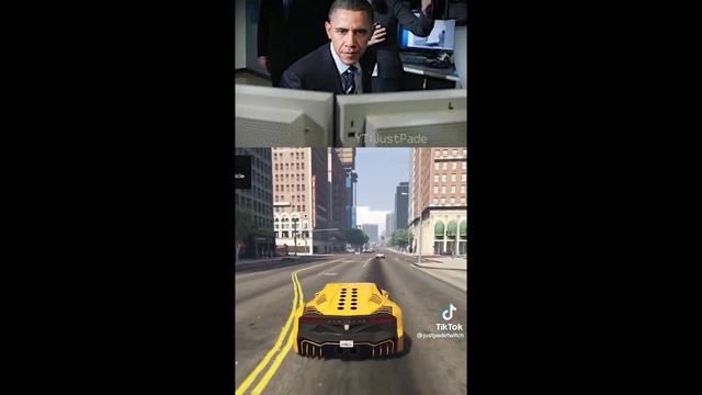 US Presidents Play GTA V ONLINE (AI Voice Meme) смотреть онлайн