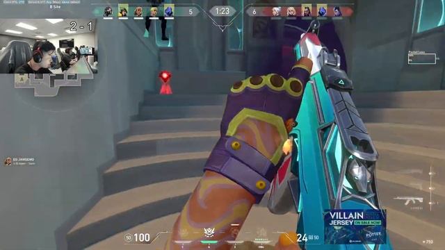 26 ELIMS EG DERREK SHOWS HOW TO DOMINATE WITH GEKKO! [ VALORANT PRO REPLAYS ] смотреть онлайн