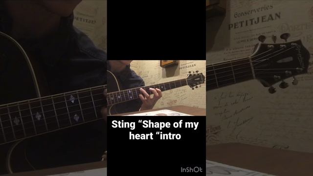 Sting -Shape of my heart #onguitar #sting #guitar #песнинагитаре #песни #гитара #guitarist