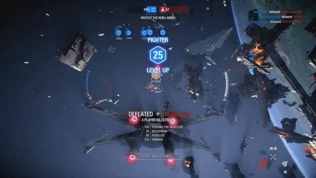 Star Wars Battlefront 2 Starfighter Assault Gameplay - Rebels @ Endor смотреть онлайн
