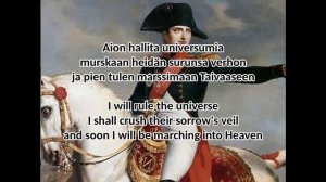 Civil War - I will rule the universe (Eng- & Fin-lyrics)