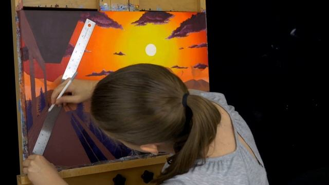 Firewatch - Time Lapse Painting смотреть онлайн