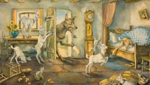 Волк и семеро козлят (аудио сказка)