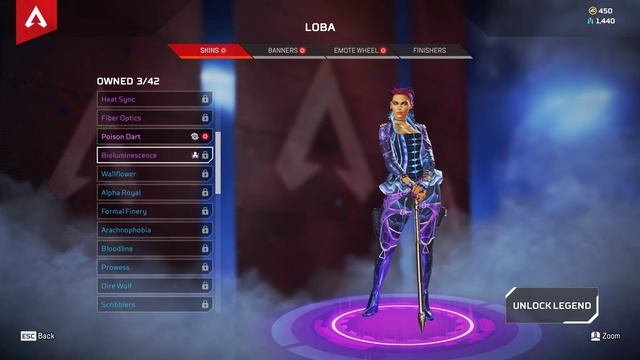 APEX LEGENDS | Loba | Epic | Bioluminescence смотреть онлайн
