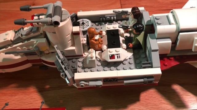 LEGO TANTIVE 4 BUILD AND REVIEW смотреть онлайн