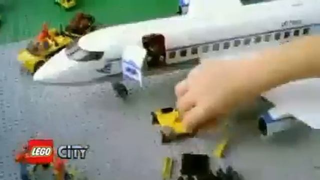 Lego City #7893 Passenger Plane Commercial
