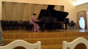 И.Бах Прелюдия из Английской сюиты ля минор  исп. Елена Осипова