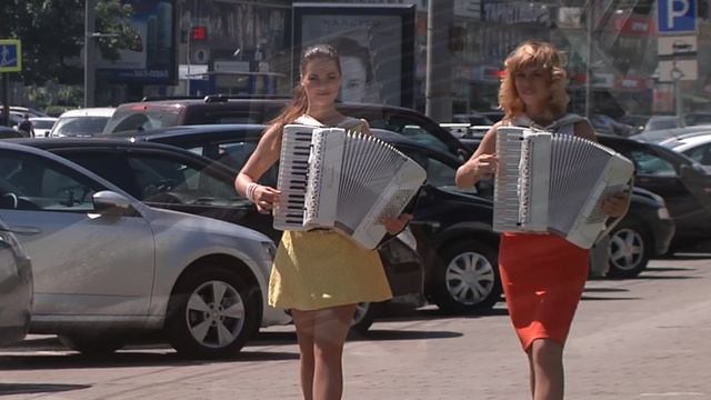 Дуэт аккордеонисток "ЛюбАня"- МОСКВА 💫