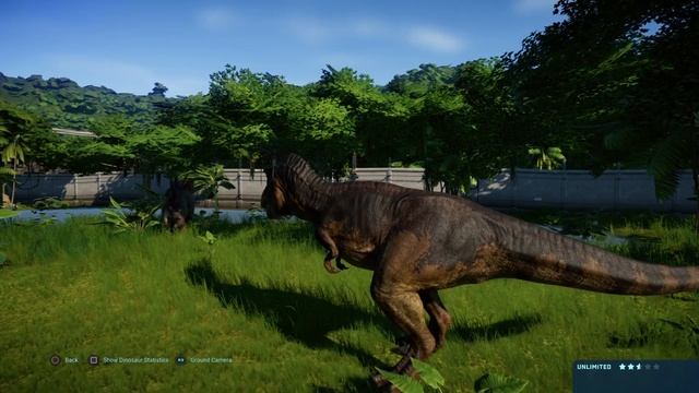 Jurassic World Evolution: (Base Genome) Stegosaurus vs Tyrannosaurus rex смотреть онлайн