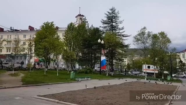 Современный Магадан. Прогулка пешком, район Торгового и Восхода. Летний Магадан 2019