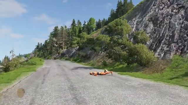 Плохой день 4 манекена для краш-тестов BeamNG drive