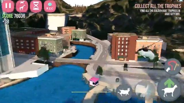 Goat Simulator gameplay смотреть онлайн