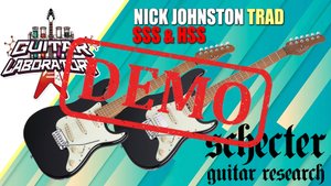 Электрогитара SCHECTER NICK JOHNSTON TRAD - демонстрация звучания