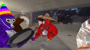 ИГРАЮ В ГОРИЛЛА ТЕГ!!!